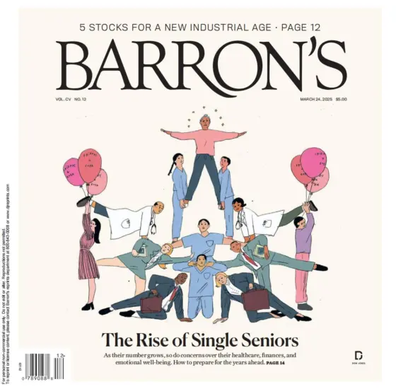Barron’s Magazine 巴伦周刊2025.03.24期下载订阅-外刊兽-英语杂志电子版PDF下载网站
