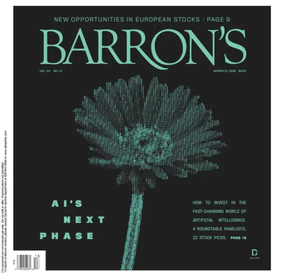 Barron’s Magazine 巴伦周刊2025.03.31期下载订阅-外刊兽-英语杂志电子版PDF下载网站