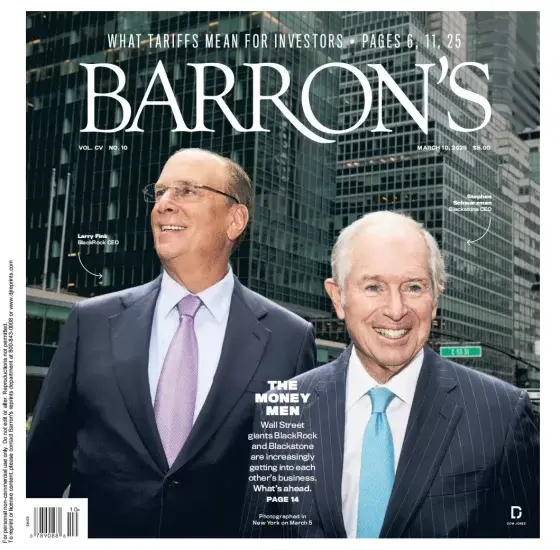 Barron’s Magazine 巴伦周刊2025.03.10期下载订阅-外刊兽-英语杂志电子版PDF下载网站