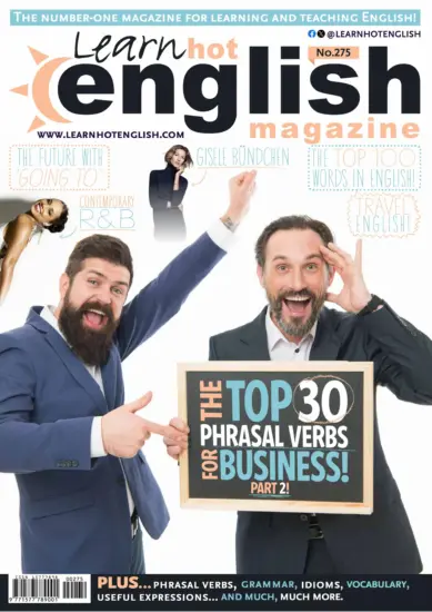 Learn Hot English 流行英语2025.04月号Issue 275期下载订阅-外刊兽-英语杂志电子版PDF下载网站