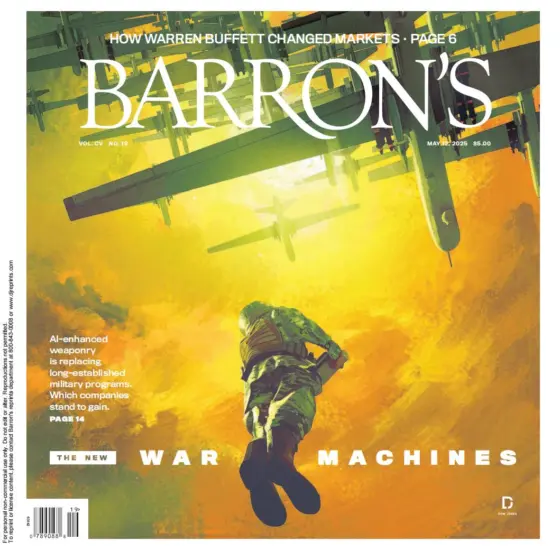 Barron’s Magazine 巴伦周刊2025.05.12期下载杂志订阅-外刊兽-英语杂志电子版PDF下载网站