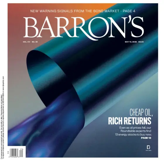 Barron’s Magazine 巴伦周刊2025.05.19期下载订阅-外刊兽-英语杂志电子版PDF下载网站