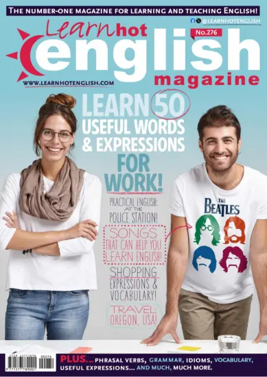 Learn Hot English 流行英语2025.05月号Issue 276期下载订阅-外刊兽-英语杂志电子版PDF下载网站