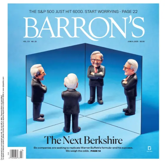 Barron’s Magazine 巴伦周刊2025.06.09期下载订阅-外刊兽-英语杂志电子版PDF下载网站