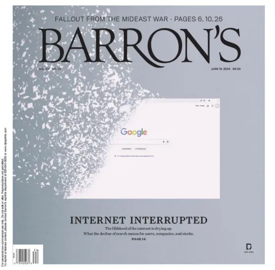 Barron’s Magazine 巴伦周刊2025.06.16期下载订阅-外刊兽-英语杂志电子版PDF下载网站