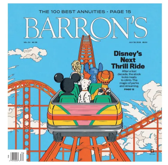 Barron’s Magazine 巴伦周刊2025.07.21期下载杂志订阅-外刊兽-英语杂志电子版PDF下载网站