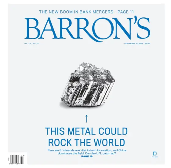 Barron’s Magazine 巴伦周刊2025.09.15期下载PDF杂志-外刊兽-英语杂志电子版PDF下载网站
