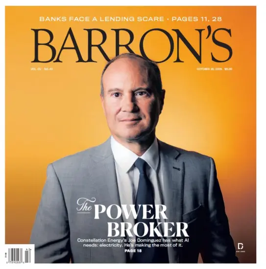 Barron’s Magazine 巴伦周刊2025.10.20期下载PDF杂志-外刊兽-英语杂志电子版PDF下载网站