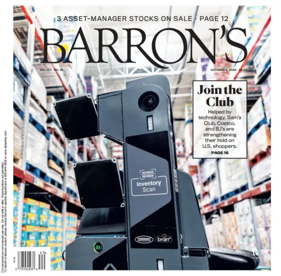 Barron’s Magazine 巴伦周刊2025.10.06期下载PDF杂志-外刊兽-英语杂志电子版PDF下载网站