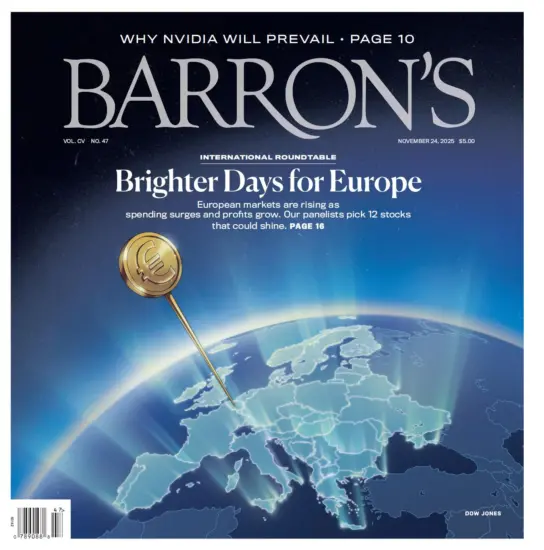 Barron’s Magazine 巴伦周刊2025.11.24期下载PDF杂志-外刊兽-英语杂志电子版PDF下载网站