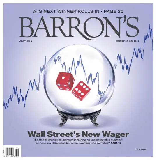 Barron’s Magazine 巴伦周刊2025.12.22期下载PDF杂志-外刊兽-英语杂志电子版PDF下载网站