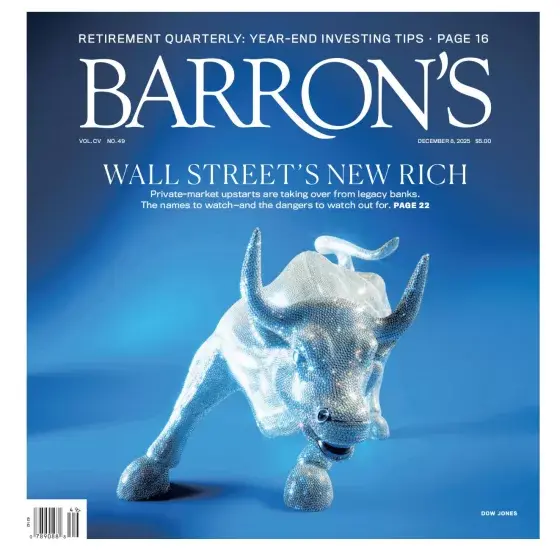 Barron’s Magazine 巴伦周刊2025.12.08期下载PDF杂志-外刊兽-英语杂志电子版PDF下载网站