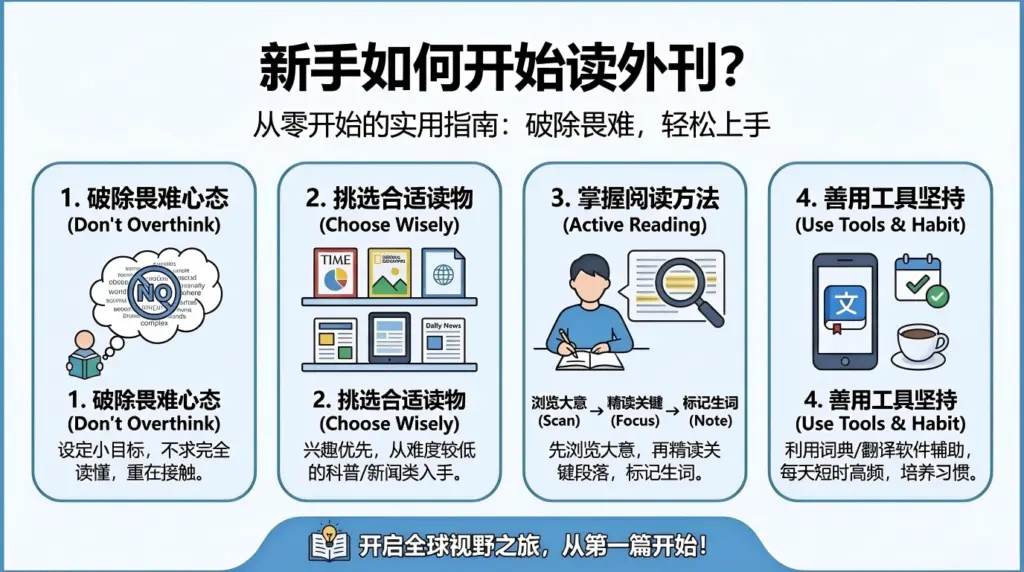 新手如何开始读外刊？-外刊兽-英语杂志电子版PDF下载网站