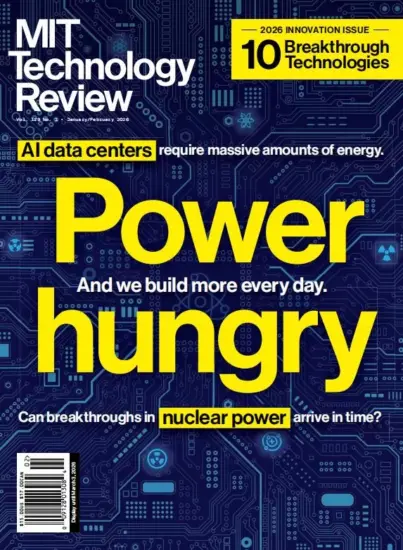 MIT Technology Review-麻省理工科技评论2026.01&02月号-外刊兽-英语杂志电子版PDF下载网站