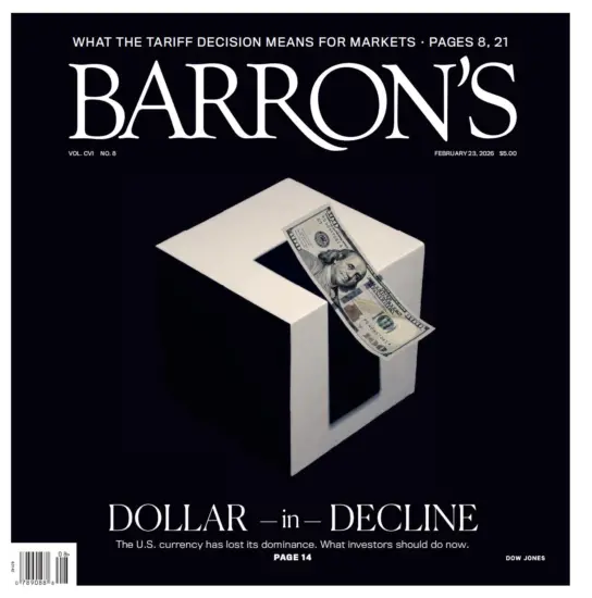 Barron’s Magazine 巴伦周刊2026.02.23期-外刊兽-英语杂志电子版PDF下载网站